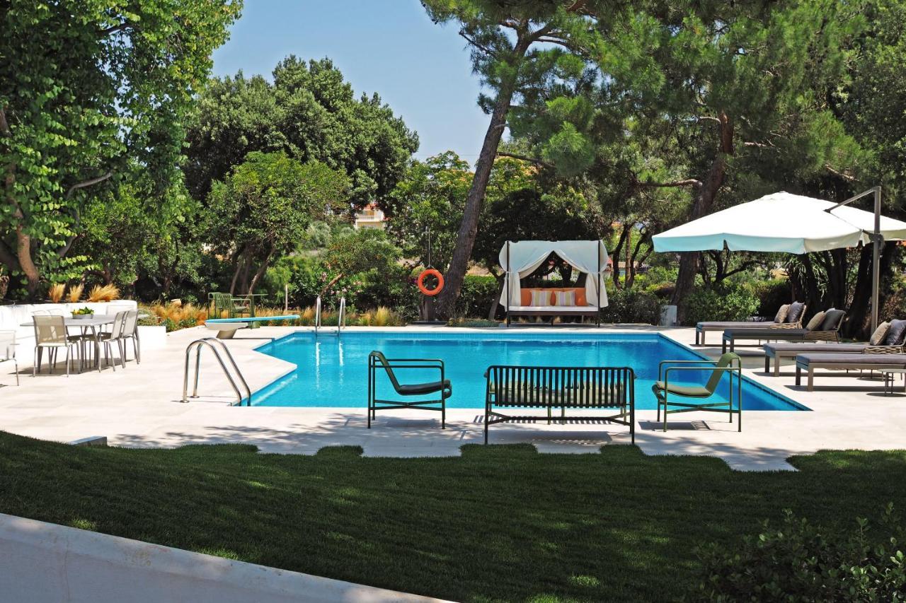 Villa Oasis With Large Pool Athenian Riviera Lagonissi Lagonisi Bagian luar foto